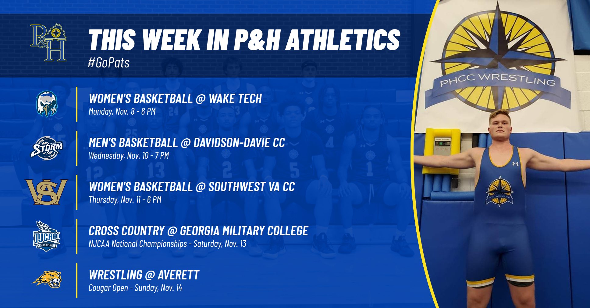 This Week In P&H Athletics: November 8