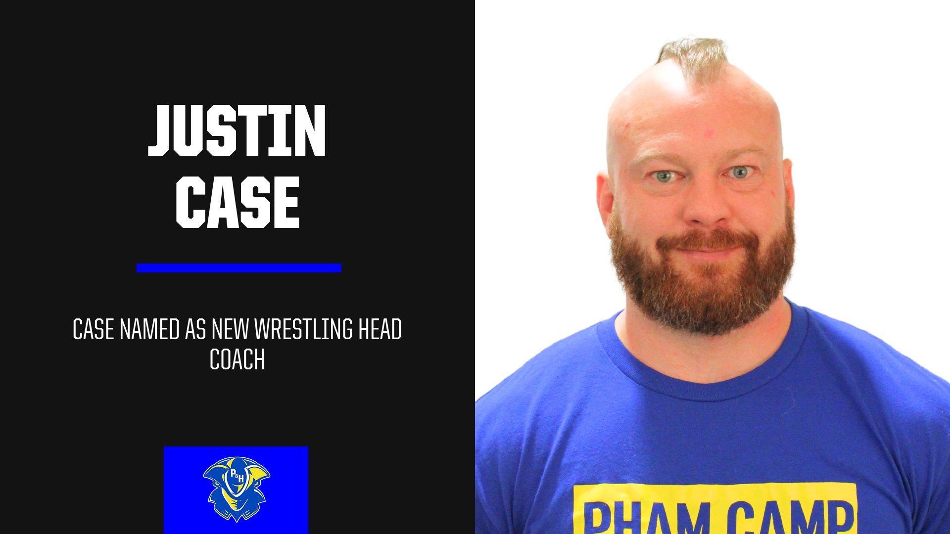 Justin Case Named New Wrestling Coach